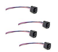 Replacement for Discovery 3 2003-2008 PDC Parking Sensor Connector 968402-1 1J0972483A 1-967642-1 1627680280 3603110AKZ36A Reverse Assist(1pc connector)(4pcs connector)