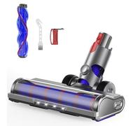 Replacement For Dyson V7 V8 V0 V11 V12 V15 G5 With LED Suction Head Light V-Shaped Turbine Brus Rolle Replacemen Upgraded Quick-Detachable Motor Head Brush Rolle Suitable For Hardwood Floor And Carpet