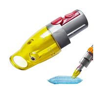 Replacement for Dyson Vacuum Cleaner, with Straw Suction Head for Clothes Vacuum Bags, Vacuum Pump, Compatible with Dyson V7 V8 V10 V11 V12 V15, Illuminate Dust in Narrow Spaces