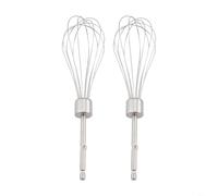 Replacement For Egg Beater Whisk Attachments for Kenwood Hand Mixer Stainless Steel Turbo Beaters for Dough, Cream, For Egg Whites, and Batter (12 wire rods*)
