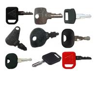 Replacement for fits Set of Nine (9) - Popular Keys Fits Heavy Equipment AM131841 GY20680