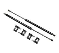 Replacement for For Lancer For Evolution For EVO 7 8 9 2001-2008 Front Hood Bonnet Gas Struts Lift Support Rods Shock Damper Front Bonnet Piston Struts Bar(Pure black)(Orange carbon f