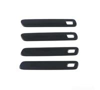 Replacement for Geely Zeekr 001 2021-2024 ABS Carbon for Chrome Black Car Door Handle Decoration Cover Trim Protector Accessories Exterior Door(Carbon)(Black)