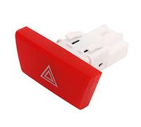 Replacement for Hazard Light Control Switch Button, Sensitive Response, High Strength ABS Material, Green Appearance, Matched, Improved Efficiency for Peugeot 107 2005-2014, C1