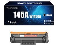 Replacement for HP 145A W1450A 145X W1450X High Yield Toner Cartridges with Chip for HP 3103dw 3003dw 3003dn Printer Easy Installation 1 Black Pack ,BK-4000 pages