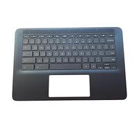 Replacement for HP Chromebook 14 G6 CB14G6 CelN4000 15.6" Laptop Upper Case Palmrest Keyboard Assembly Part L90459-001