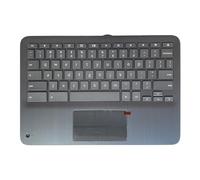 Replacement for HP Chromebook x360 G3 EE 11 Laptop Upper Case Palmrest Keyboard Touchpad Assembly Part Non-WFC L92214-001