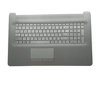 Replacement for HP Pavilion17BY 17-by 17CA 17-CA Laptop Upper Case Palmrest Keyboard Touchpad 2020 Year Assembly Part 6070B1714503 Silver