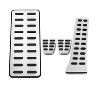 Replacement for Hyundai For Sonata I40 For Tucson For Santa Fe IX35 For Ceed For Mistra IX45 I30 I40 Car Pedal Cover For MT For AT Car Brake Pedal Pads (Size : Alloy Automatic 3pcs)(Manual No
