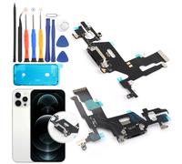 Replacement for iPhone 11 Charging Port Dock Connector for iPhone 11 Charging Port Flex Cable Replacement USB Charger Board Flex Cable Assembly Accessories with Repair Tools