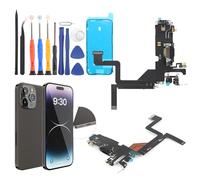 Replacement for iPhone 14 Pro Charging Port Dock Connector for iPhone 14 Pro Charging Port Replacement USB Charger Board Flex Cable Assembly Accessories with Repair Tools