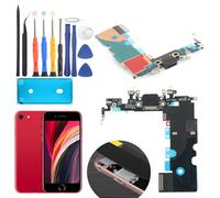 Replacement for iPhone SE 2 2020 Charging Port Dock Connector for iPhone SE 2 2020 A2275 A2296 A2298 Charging Port Replacement USB Charger Board Flex Cable Assembly Accessories with Repair Tools
