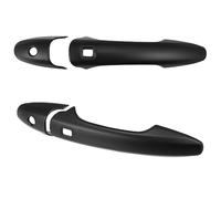 Replacement for Isuzu for D-Max 2021 2022 1 Set Auto Car Exterior Door Handle Cover Guard Protector Gloss Black