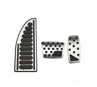 Replacement for Jeep For Renegade For Compass 2014-2017 2018 2019 2020 Stainless Steel Car Accelerator Pedal Brake Pedals Cover Rest Pedals Accessories Car Pedals(Automatic without
