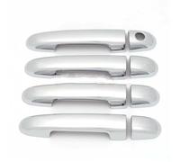Replacement for Kia for Soluto for Pegas 2017 2018 2019 2020 2021 2022 2023 Chrome Exterior Car Side Door Handle Bowl Cover Car Handle Shell Trim(Door Handles)(Door Handles)