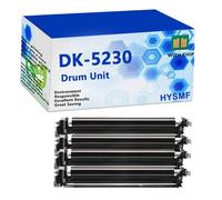Replacement for Kyocera DK-5230 High Yield Drum Unit Work with EcoSys M5521cdn P5021cdn M5521cdw P5021cdw Printer, 100000 Pages,4 Color-1 Pack