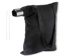 Replacement For Leaf Blower Vacuum Bag 5140125-95 Compatible with For Black & BV2900 BV3100 - Cotton Blend Debris Collector with Zipper Closure