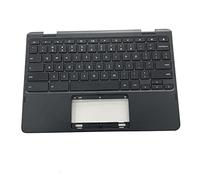 Replacement for Lenovo 1st Gen 300E Chromebook Type 81H0 Laptop Upper Case Palmrest Keyboard Assembly Part 5CB0Q93995 Top Cover Black