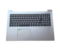 Replacement for Lenovo IdeaPad 320-15 320-15IKB 330-15AST 80xs0024us Laptop Upper Case Palmrest Keyboard Touchpad Assembly Part 5CB0N86311 SN20M63090 Top Cover Sliver