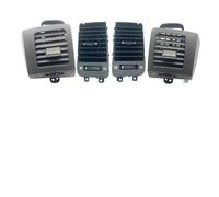 Replacement for Lexus For GX470 2003-2009 Car A/C Air Conditioner Outlet Frame Vents Plate Panel Accessory Car Air Vent Grille(Gray outlet)(4 x outlet-brown)