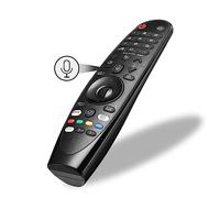 Replacement for LG Magic Remote MR19BA/MR20GA with Pointer and Voice Function Universal Remote Control Compatible with Many LG Smart TV Models - Netflix/Prime Video Hotkeys & Alexa/Google Assistant