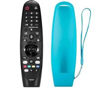 Replacement for LG Magic Voice Remote Control for 2017-2022 LG Smart TV, MR22GA MR21GA MR20GA MR19BA AKB75855501 Magic Remote with Voice and Pointer Function (LG20 Remote+Blue case)