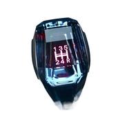 Replacement for Mazda for 3 for Automatic for Gear 2006-2012 Crystal Handle Gear Shift Knob Gear Head with Gear Shift Knob(A)(5 Speed)