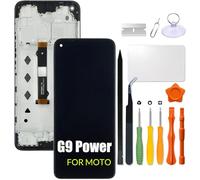 Replacement for Motorola Moto G9 Power LCD Screen with Frame for Moto XT2091-3 XT2091-4 LCD Display Touch Screen Digitizer Assembly with Repair kit