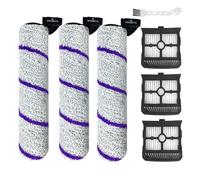 Replacement for NARWAL S10 Pro Brush Filter: Replace for NARWAL S10 Pro Wet Dry Vacuum Cleaner Include 3 Roller Brushes 3 HEPA Filters Accessories