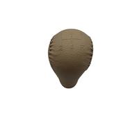 Replacement for Nissan for Patrol for GU for Y61 Hand Speed Gaiter Lever Shiter Head Handball Transmission Car Gear Shift Knob Stick Shifter Lever Knob(Push Black)(5 Speed Beige)