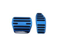 Replacement for Nissan For Qashqai For J11 For J12 2014-2016 2017 2018 2019 2020 2021 2022 2023 Car Accelerator Brake Pedals Cover Pad Brake Foot Pedals(AT 2pcs Blue)