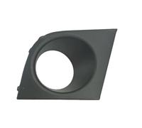 Replacement For Nissan For Tiida Latio 2005-2008 | Car Front Bumper Left Right Fog Light Cover Fog Lamp Hood Frame(1 Left and 1 Right,With Holes)