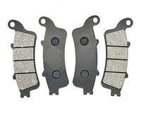 Replacement for NT650V For Deauville For VFR800 For VFR800A For Intercepter For ABS 02-05 For VFR800Fi 98-99 For VFR 800 Motorcycle Front Rear Disc Brake Pad(2 X Front Brake Pads)(