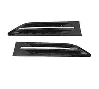 Replacement for OPTIMA Side Garnish, Car Side Vent Garnish Grille Trim, 2 Pcs ABS Plastic Side Vent Grille with Black Chrome Color, Easy Install for OPTIMA