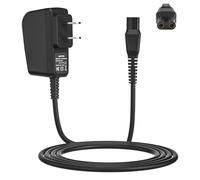 Replacement for Philips Norelco Charger Cord Fit HQ8505 7000 5000 3000 Series 3500 mg5750 mg7750 S1560 Electric Shaver Razor, Aquatec, Arcitec, Multigroom Beard Trimmer & More 15V Power Cord Adapter