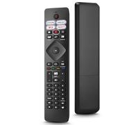 Replacement for Philips-TV-Remote Control, Universal for-Philips-Smart TV | Universal for Philips Ambilight 4K OLED LED HD FHD TV, 5 Shortcuts, Infrared Remote, NO Setup Required, ABS Material