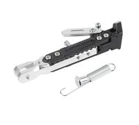 Replacement for Rs4 125 Side Stand Foot Side Support Stand Motorcycle Adjustable Kickstand Universal Motorbike Foot Side Support Stand Aluminum Alloy Replacem