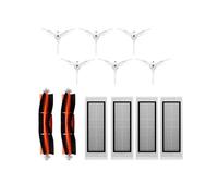 Replacement For S50 Robot Vacuum Cleaner 4 HEPA Filter Plus 2 Main Brushes with 6 Side Brushed