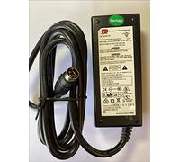 Replacement for Same As JHS-E02AB02-W08A 12VDC 5VDC 2.0A AC ADAPTER 4 PIN DIN 1-12V 2A 2-5V 2A