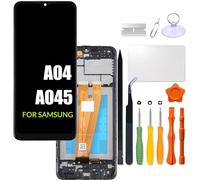 Replacement for Samsung Galaxy A04 LCD Screen with Frame for Samsung A045 A045F/DS A-45F A045MTouch Screen Digitizer Assembly LCD Display with Repair kit