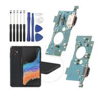 Replacement for Samsung Galaxy XCover6 Pro 5G Charging Port Dock Connector for Galaxy XCover6 Pro G736U Charging Port Replacement USB Charger Board Flex Cable Assembly Accessories with Repair Tools