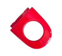 Replacement for Seat for Ibiza for MII for Toledo Front Exterior Left Door Handle Lock Cap Key Hole Cover 6RD837879 Car Exterior Door Handle Shell(Red)(Red)