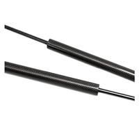 Replacement for SEAT For Ibiza For Mk3 (6L) 2002-2008 Front Hood Bonnet Modify Gas Struts Shock Damper Lift Supports Front Bonnet Gas Dampers(Silver carbon fiber)(Normal black)