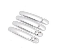Replacement for Seat for Leon MK1 for Toledo for Arosa for Ibiza for Cordoba for Vario Car Exterior Door Handle Cover Trim Accessories (Color : Carbon Texture A)(Silver a)