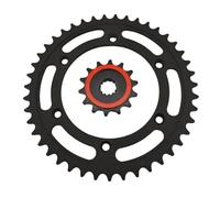 Replacement For Suzuki DRZ400 DR-Z400 A Set Front Rear Sprocket KIT Type 520 43-14 Tooth Beyond The Original Part