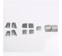 Replacement for Tesla For Model 3 2017 2018 2019 2020 Car Styling Interior Accessories Car Window Lift Switch Button Door Open Sticker Trim Car modification(color1)(C)