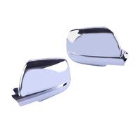 Replacement for Toyota For Tundra For Sequoia 2007-2020 Car Chrome Door Wing Side Rear View Mirror Cover Trim Cap Overlay FIXCOR