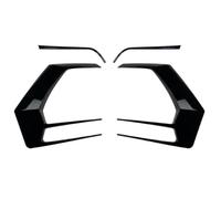 Replacement For VW For Golf 7 GTI 2012-2020 | 1Pair Rear Bumper Splitter Canard Rear Tail Lamp Spoiler Brake Lamp Trim(A For Golf 7.5 MK7.5)