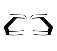 Replacement For VW For Golf 7 GTI 2012-2020 | 1Pair Rear Bumper Splitter Canard Rear Tail Lamp Spoiler Brake Lamp Trim(A For Golf 7 MK7)