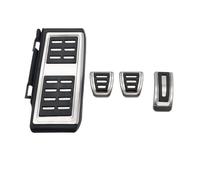Replacement for VW For Golf MK7 8 For Passat B8 3G For Tiguan 2 For Polo 5 6 T-For Roc For Jetta 7 A7 Stainless Steel MT AT Gas Brake Pedal Sets Car Pedal Pads Cover(AT)(MT)